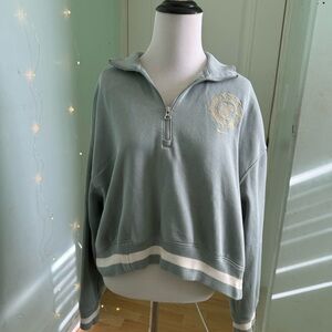 Vintage Nike Green Quarter Zip